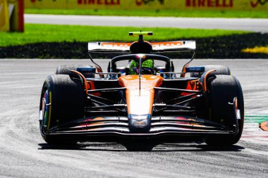  Lando Norris (GBR) - McLaren Formula 1 Takımı - McLaren MCL39 - Mercedes Formula 1 Pirelli Gran Premio dItalia 2025 Monza Pisti, Lombardy, İtalya, 6-9 Eylül 2025 tarihleri arasında. 2025 FIA Formula 1 Dünya Şampiyonasının 16. raundu.
