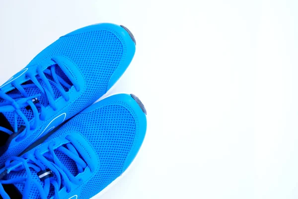 Concept Run Concept Love Run Sapatos Corrida Azuis Para Homens — Fotografia de Stock