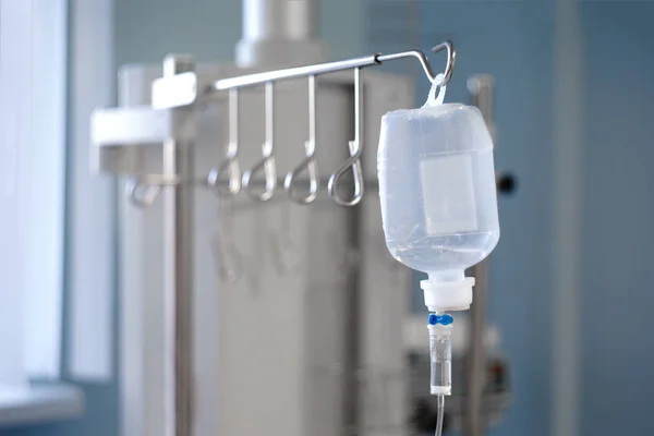 Infusionsflaskan Med Infusion — Stockfoto