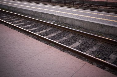 Tren demiryolu om istasyonu 