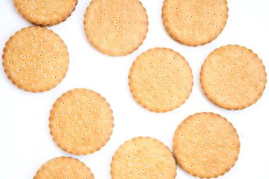 Beyaz arka planda çerezler, Yukarıdakilerin görünümü