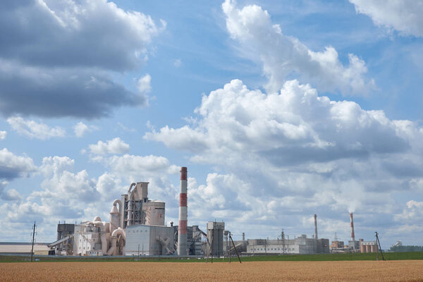 Pollution and harm for environment concept.