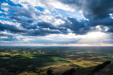 Washington 'ın ikonik Steptoe Butte' undan alınmıştır.