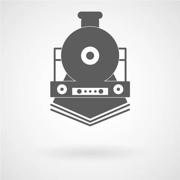 Icono Tren Simple Vector Ilustración Archivo Eps — Vector de stock