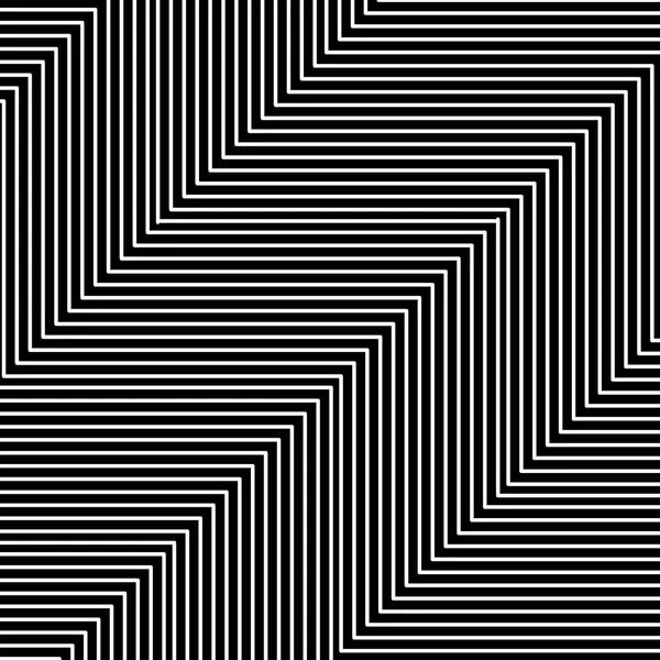 Fond Illusion Hypnotique Noir Blanc Vecteur Illustration Fichier Eps — Image vectorielle