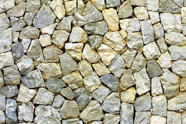 Wand Aus Grauen Großen Stein Dekoratives Material Industrie Und Bauhintergrund — Stockfoto
