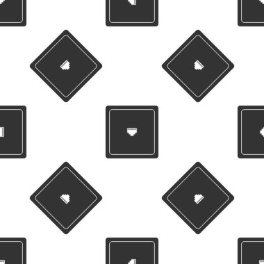 Ethernet soket işareti. Ağ bağlantı noktası - kablo soket simgesi Dikişsiz desen beyaz arka plan üzerinde. LAN bağlantı noktası simgesi. Yerel ağ bağlantısı simgesi. Düz tasarım. Vektör çizim