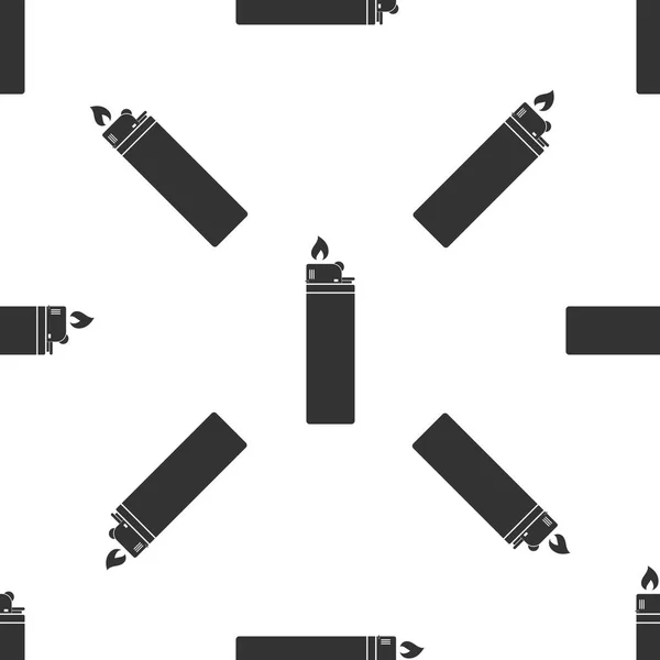 Leichteres Symbol nahtloses Muster auf weißem Hintergrund. flache Bauweise. Vektorillustration — Stockvektor