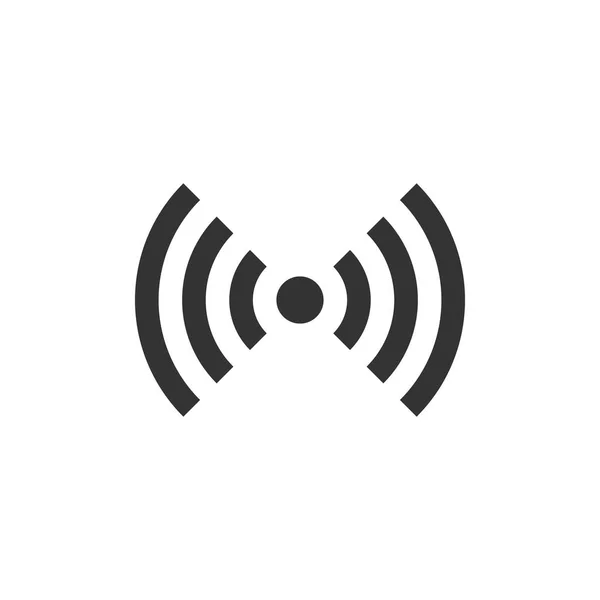Wi-Fi network symbol icon isolated. Flat design. Vector Illustration — 스톡 벡터