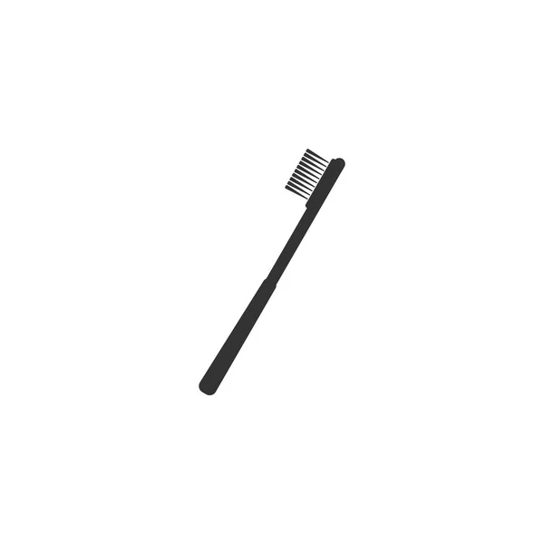 Zahnbürsten-Symbol isoliert. flache Bauweise. Vektorillustration — Stockvektor