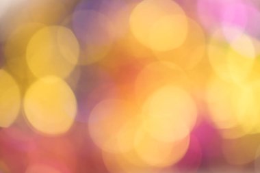 Soyut bokeh ışık. Noel ruh hali