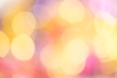 Soyut bokeh ışık. Noel ruh hali