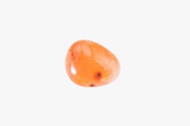 Carnelian ham maden izole Hindistan.