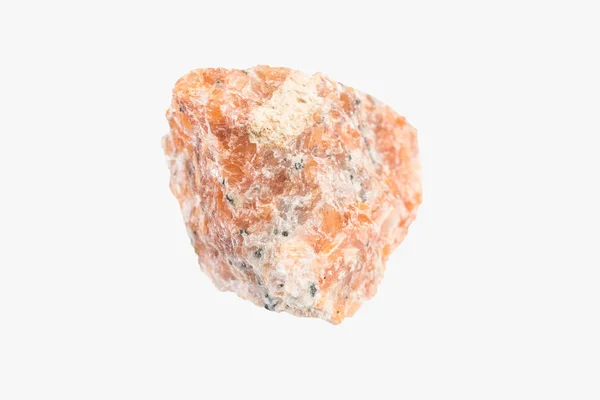 Calcita Mineral Natural Procedente Brasil Aislada — Foto de Stock