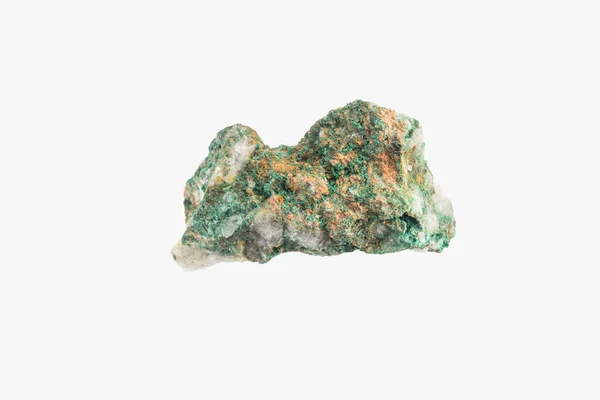 Malachite Verde Brillante Dal Marocco Congo Isolato — Foto Stock