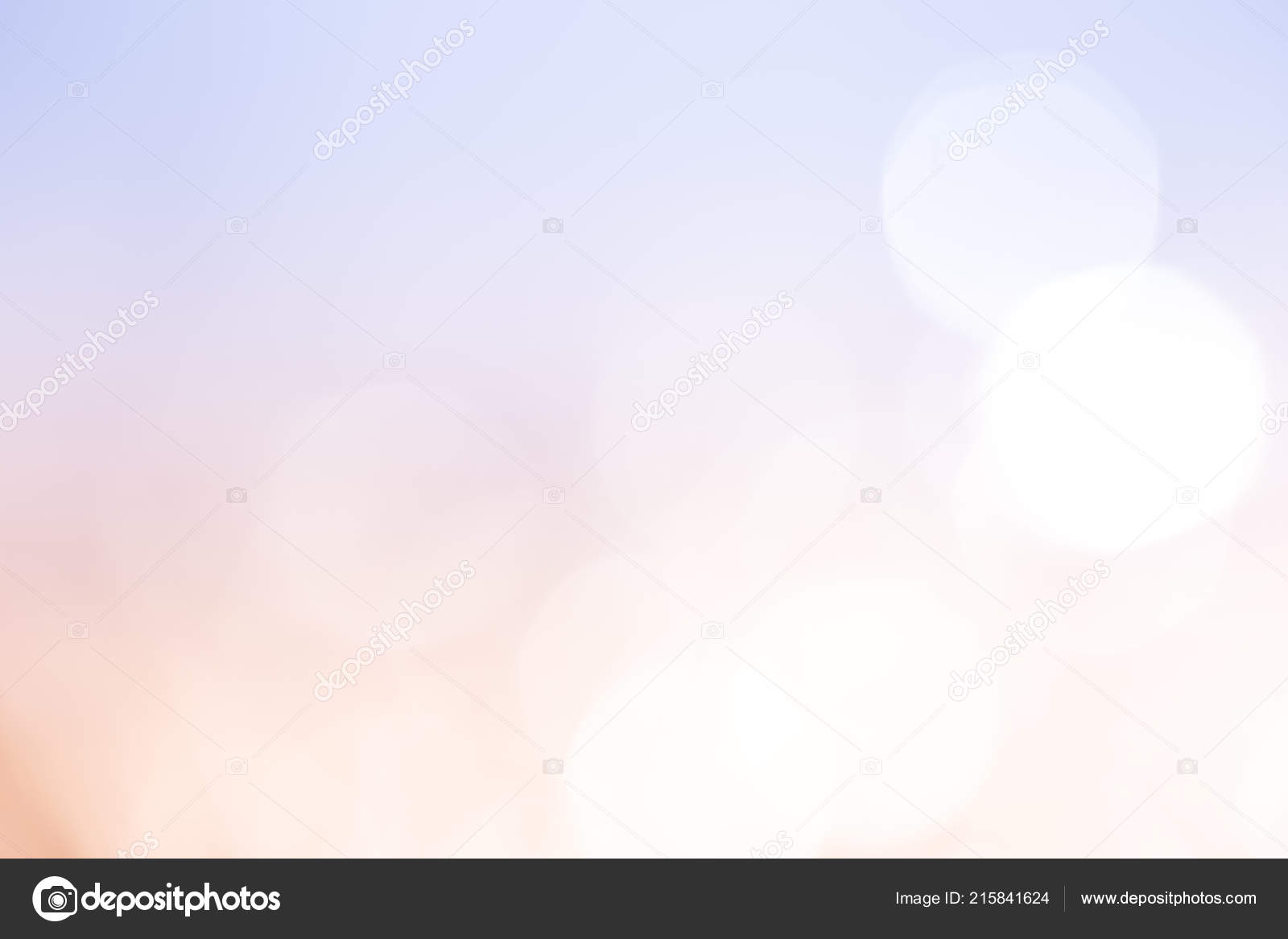Peach Light Blue Bokeh Lights Abstract Background Stock Photo by  ©Bramthestocker 215841624