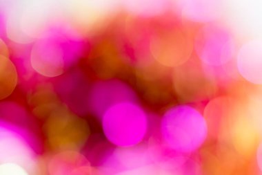 Bright fuchsia bokeh lights. Space for text. clipart