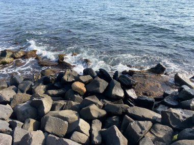 Deniz manzarası çok güzel. Doğa