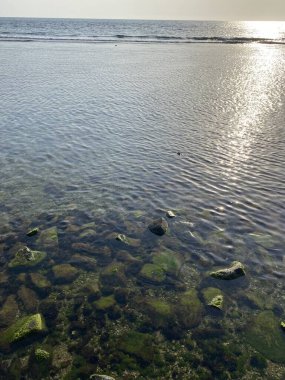 Deniz suyu taşlarla