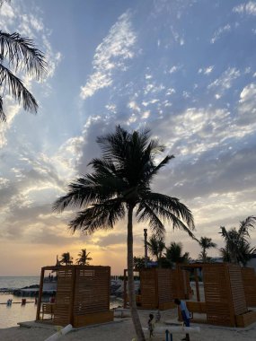 Barselona şehrinin manzarası