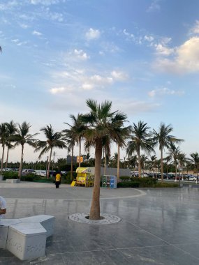 Deniz manzaralı güzel bir sahil.