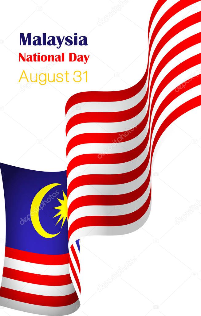 National Day of Malaysia (Merdeka Day is celebrated as a public holiday in Malaysia on 31 August)
