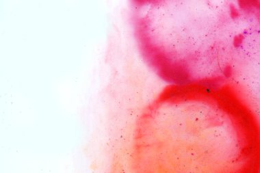 Soyut mürekkep arka plan. Mermer tarzı. Beyaz arka plan üzerinde renkli boya kontur dokusu. İçin oyun ve web tasarım duvar kağıdı. Grunge çamur sanat.