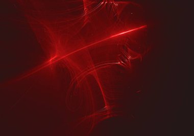 parlayan dijital fraktal hafif tasarım arka plan