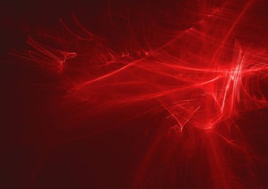 parlayan dijital fraktal hafif tasarım arka plan