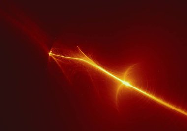 parlayan dijital fraktal hafif tasarım arka plan