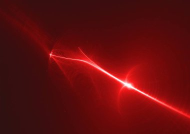 parlayan dijital fraktal hafif tasarım arka plan