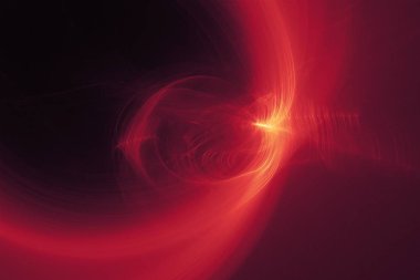 herhangi bir durum için fraktal soyut ışık tasarım desen arka plan