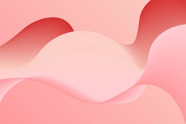 soyut kırmızı eğimli dalga arkaplan tasarımı