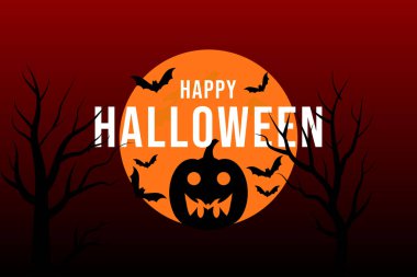 Perili Balkabağıyla Korkunç Cadılar Bayramı Gecesi Sahnesi