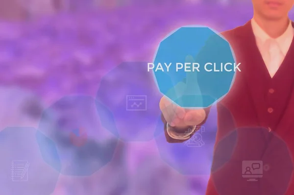 pay per click - make money online concept