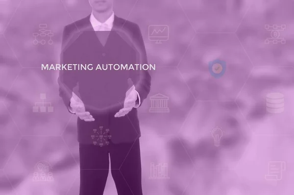 Marketing Automation - business concept