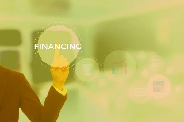 FINANCING - technology and business concept