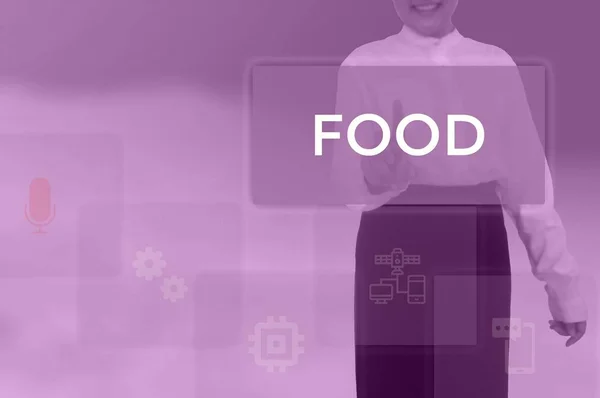 FOOD - technology and business concept