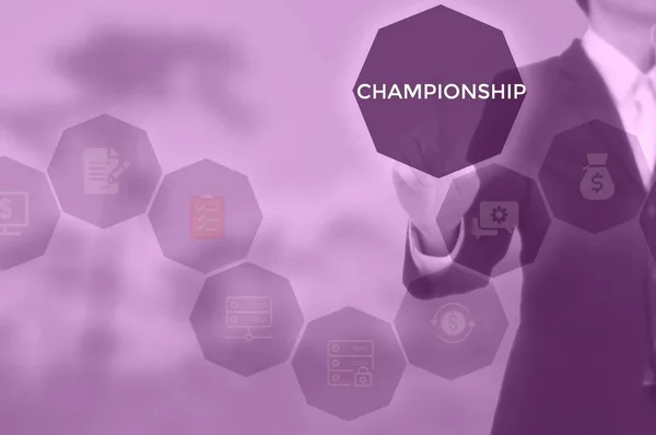 CHAMPIONSHIP - technology and business concept