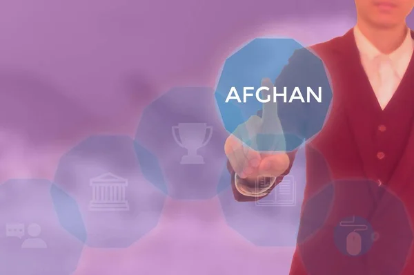 select AFGHAN - technology and business concept