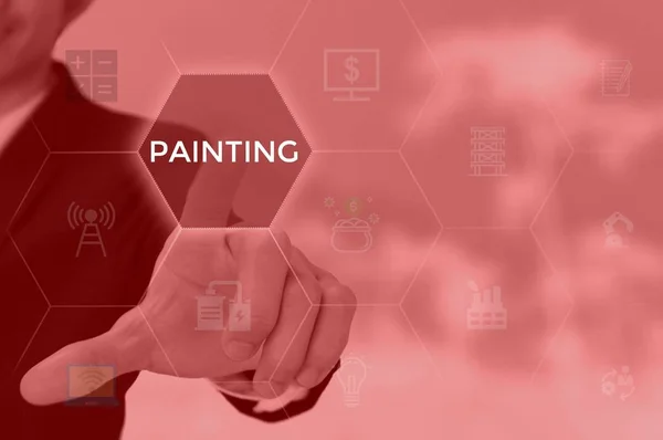 PAINTING - technology and business concept