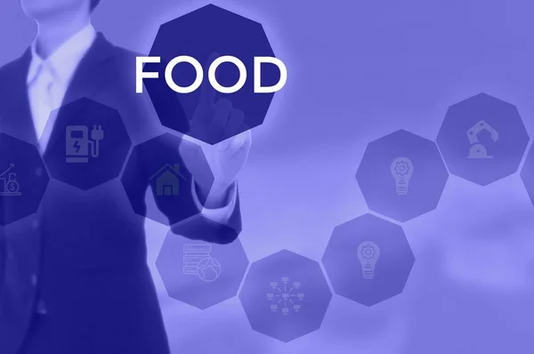 FOOD - technology and business concept