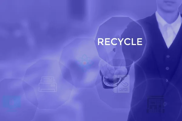 RECYCLE - technology and business concept
