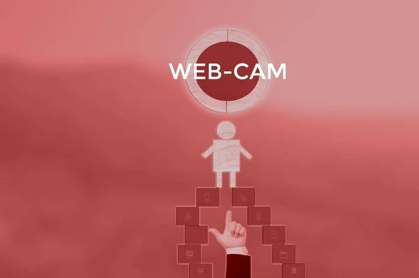 WEB-CAM - technology and business concept