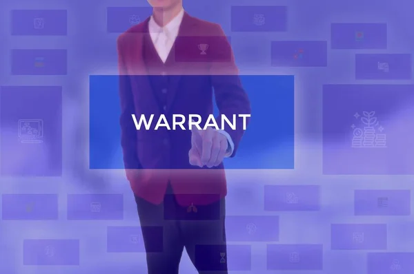 WARRANT - technology and business concept