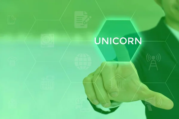 UNICORN - technology and business concept