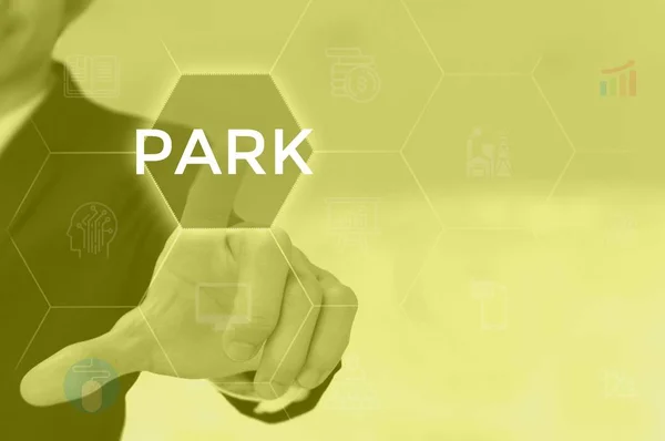 PARK - technology and business concept