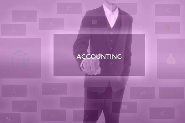 select ACCOUNTING - technology and business concept