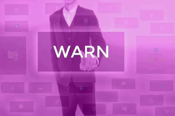 WARN - technology and business concept