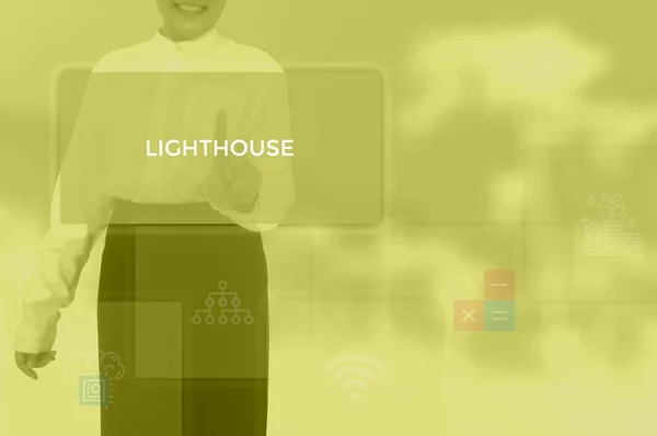 LIGHTHOUSE - technology and business concept